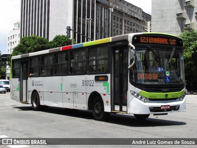 Transportes Paranapuan B10122 na cidade de Rio de Janeiro, Rio de Janeiro, Brasil, por André Luiz Gomes de Souza. Número da foto: #6246223.