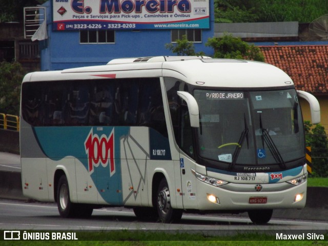 Auto Viação 1001 RJ 108.717 na cidade de Barra Mansa, Rio de Janeiro, Brasil, por Maxwel Silva. ID da foto: 6245586.