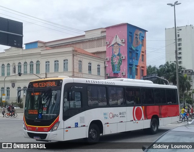 Auto Viação Alpha A48011 na cidade de Brasil, por Sidcley Lourenço. Número da foto: #6245448.