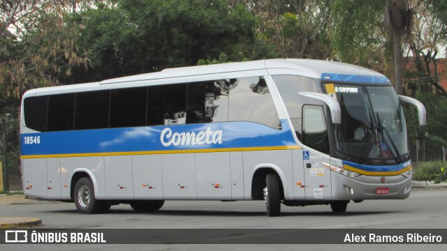 Viação Cometa 18546 na cidade de Guaratinguetá, São Paulo, Brasil, por Alex Ramos Ribeiro. Número da foto: #6245886.