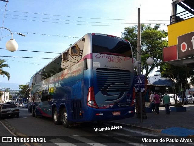 LP Gênesis Bus 1007 na cidade de Aparecida, São Paulo, Brasil, por Vicente de Paulo Alves. ID da foto: 6245120.