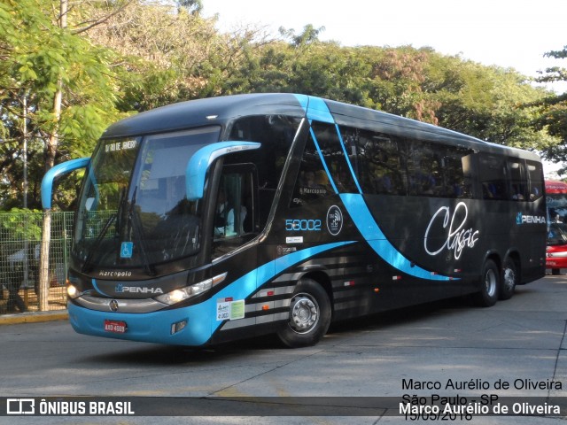 Empresa de Ônibus Nossa Senhora da Penha 53002 na cidade de São Paulo, São Paulo, Brasil, por Marco Aurélio de Oliveira. ID da foto: 6246007.