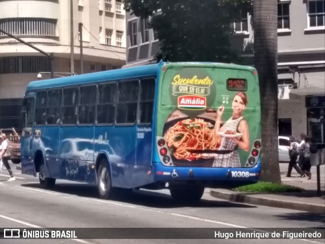 São Dimas Transportes 10308 na cidade de Belo Horizonte, Minas Gerais, Brasil, por Hugo Henrique de Figueiredo. ID da foto: 6245163.