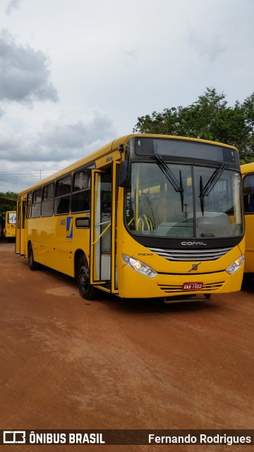 Empresa de Transporte Coletivo Jacarezinhense 3400 na cidade de Jacarezinho, Paraná, Brasil, por Fernando Rodrigues. ID da foto: 6247934.