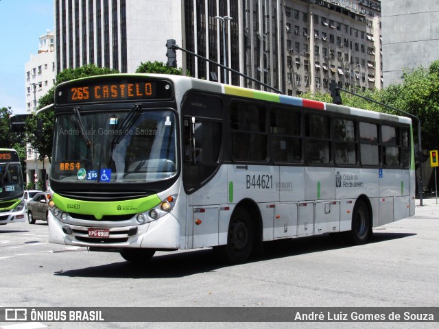 Auto Viação Três Amigos B44621 na cidade de Rio de Janeiro, Rio de Janeiro, Brasil, por André Luiz Gomes de Souza. ID da foto: 6247605.