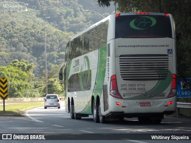 Coope Transerrana 00217 na cidade de Viana, Espírito Santo, Brasil, por Whitiney Siqueira. Número da foto: #6248721.
