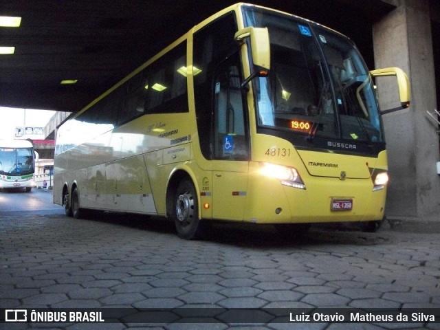 Viação Itapemirim 48117 na cidade de Belo Horizonte, Minas Gerais, Brasil, por Luiz Otavio Matheus da Silva. Número da foto: #6247749.