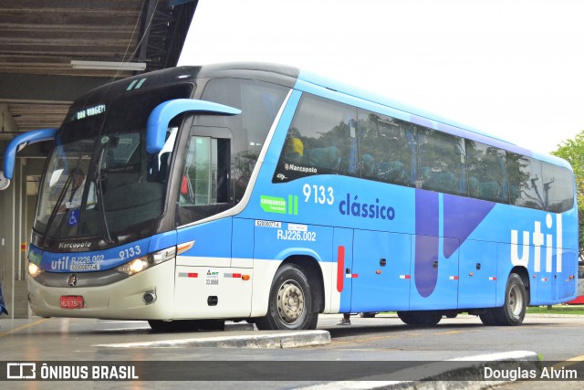 UTIL - União Transporte Interestadual de Luxo 9133 na cidade de Mogi das Cruzes, São Paulo, Brasil, por Douglas Alvim. Número da foto: #6247736.