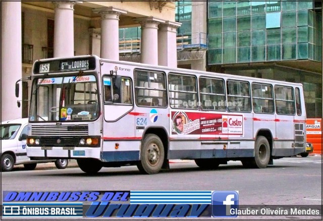 CUTCSA - Companhia Uruguaia de Transporte Coletivo 824 na cidade de Brasil, por Glauber Oliveira Mendes. Número da foto: #6247493.