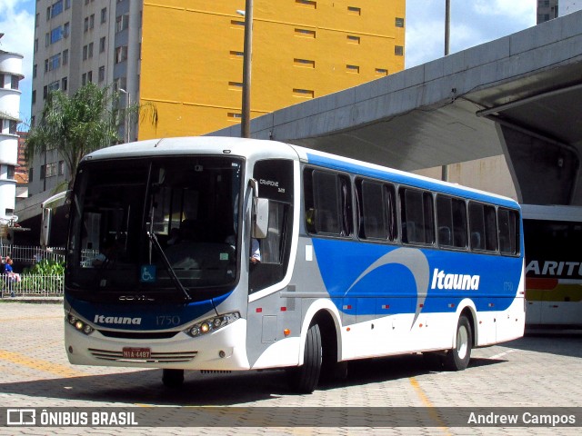 Viação Itaúna 1750 na cidade de Belo Horizonte, Minas Gerais, Brasil, por Andrew Campos. Número da foto: #6248897.