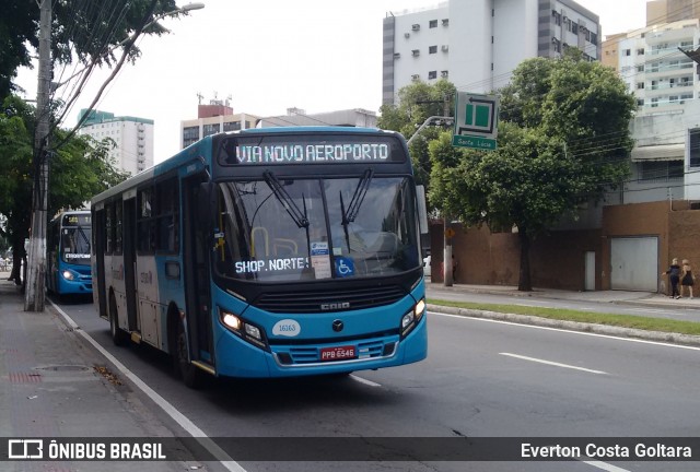 Expresso Santa Paula 16163 na cidade de Vitória, Espírito Santo, Brasil, por Everton Costa Goltara. Número da foto: #6249264.