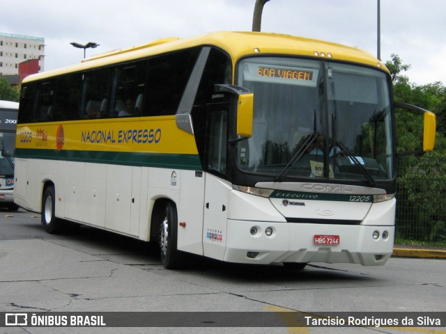 Nacional Expresso 12205 na cidade de São Paulo, São Paulo, Brasil, por Tarcisio Rodrigues da Silva. Número da foto: #6250547.
