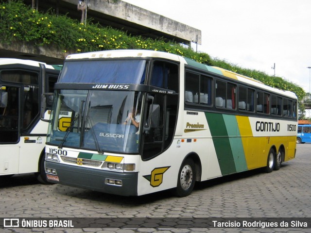 Empresa Gontijo de Transportes 11500 na cidade de Belo Horizonte, Minas Gerais, Brasil, por Tarcisio Rodrigues da Silva. Número da foto: #6250506.