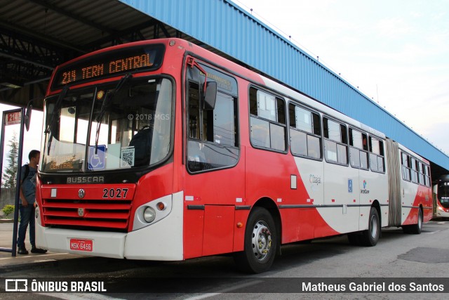 Itajaí Transportes Coletivos 2027 na cidade de Campinas, São Paulo, Brasil, por Matheus Gabriel dos Santos. Número da foto: #6249068.