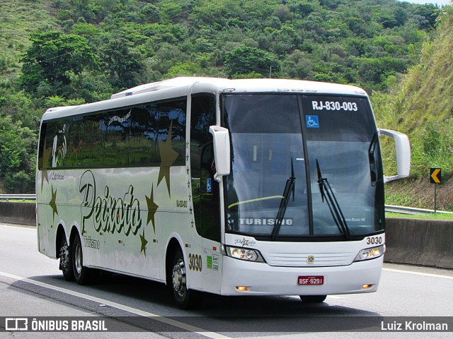 Peixoto Turismo 3030 na cidade de Queluz, São Paulo, Brasil, por Luiz Krolman. ID da foto: 6251145.