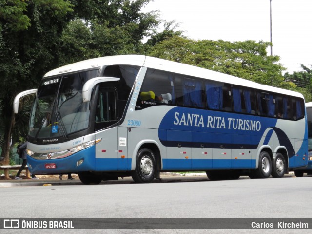 VSR - Viação Santa Rita 23080 na cidade de São Paulo, São Paulo, Brasil, por Carlos Kircheim. Número da foto: #6251238.