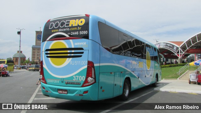 Doce Rio Fretamento e Turismo RJ 511.001 na cidade de Aparecida, São Paulo, Brasil, por Alex Ramos Ribeiro. Número da foto: #6251851.