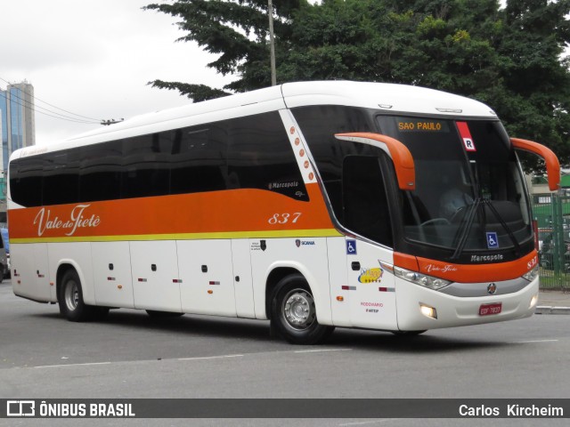 Viação Vale do Tietê 837 na cidade de São Paulo, São Paulo, Brasil, por Carlos Kircheim. ID da foto: 6251175.