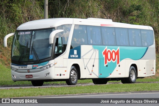 Auto Viação 1001 RJ 108.260 na cidade de Paracambi, Rio de Janeiro, Brasil, por José Augusto de Souza Oliveira. ID da foto: 6251943.