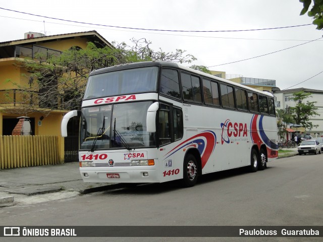 CSPA Transportes e Turismo 1410 na cidade de Guaratuba, Paraná, Brasil, por Paulobuss  Guaratuba. ID da foto: 6251490.