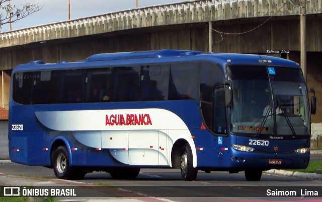 Viação Águia Branca 22620 na cidade de Vitória, Espírito Santo, Brasil, por Saimom  Lima. ID da foto: 6250958.