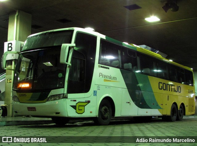 Empresa Gontijo de Transportes 12815 na cidade de Belo Horizonte, Minas Gerais, Brasil, por Adão Raimundo Marcelino. ID da foto: 6198990.