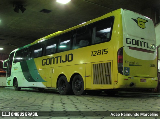 Empresa Gontijo de Transportes 12815 na cidade de Belo Horizonte, Minas Gerais, Brasil, por Adão Raimundo Marcelino. ID da foto: 6198997.