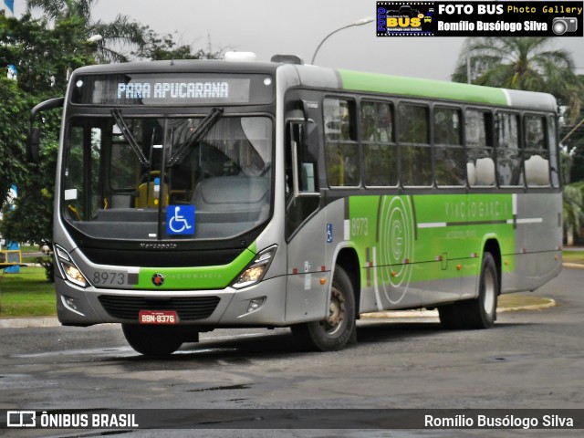 Viação Garcia 8973 na cidade de Rolândia, Paraná, Brasil, por Romílio Busólogo Silva . ID da foto: 6197493.