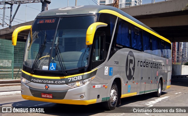 RodeRotas - Rotas de Viação do Triângulo 7108 na cidade de São Paulo, São Paulo, Brasil, por Cristiano Soares da Silva. ID da foto: 6198255.