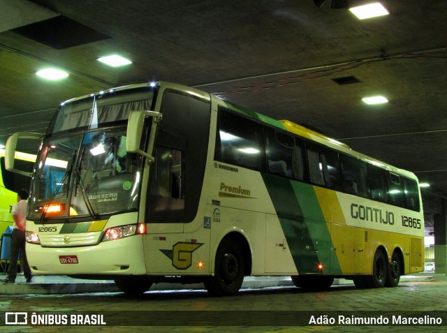 Empresa Gontijo de Transportes 12865 na cidade de Belo Horizonte, Minas Gerais, Brasil, por Adão Raimundo Marcelino. ID da foto: 6199008.