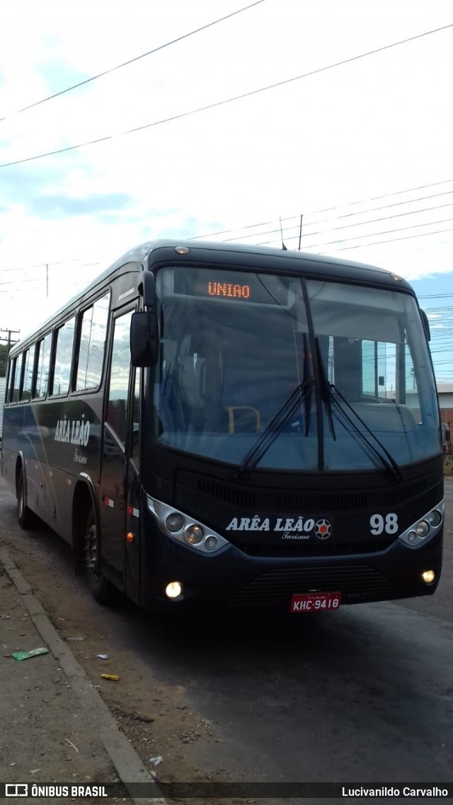 Arêa Leão Turismo 98 na cidade de União, Piauí, Brasil, por Lucivanildo Carvalho. Número da foto: #6198676.