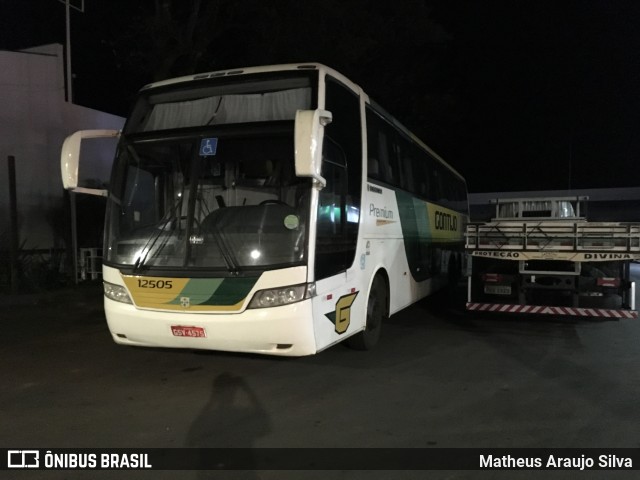 Empresa Gontijo de Transportes 12505 na cidade de Patrocínio, Minas Gerais, Brasil, por Matheus Araujo Silva. Número da foto: #6198637.