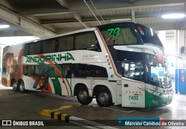 Empresa de Transportes Andorinha 7400 na cidade de Rio de Janeiro, Rio de Janeiro, Brasil, por Marcelo Candido de Oliveira. Número da foto: #6252472.