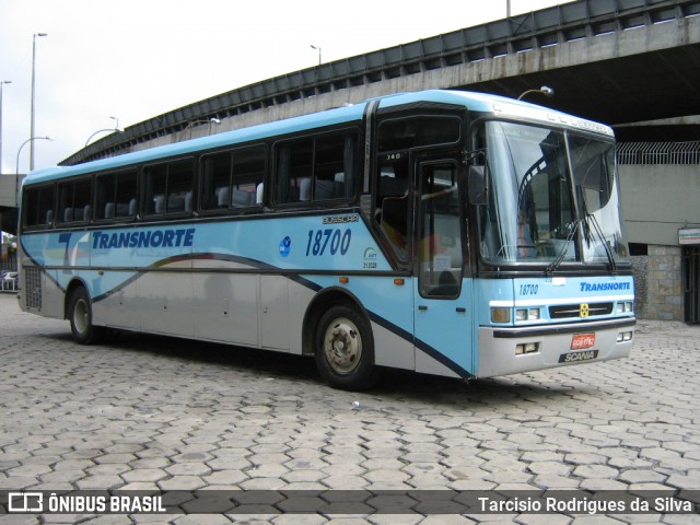 Transnorte - Transporte e Turismo Norte de Minas 18700 na cidade de Belo Horizonte, Minas Gerais, Brasil, por Tarcisio Rodrigues da Silva. ID da foto: 6253340.