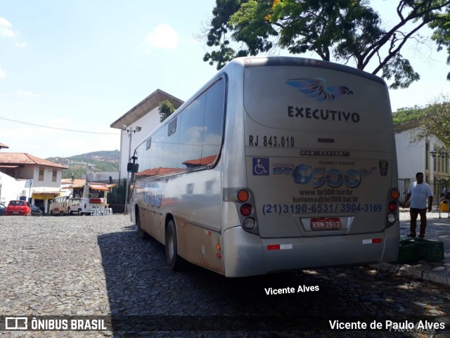 BR-500 Viagens e Turismo RJ 843.010 na cidade de Sabará, Minas Gerais, Brasil, por Vicente de Paulo Alves. Número da foto: #6253725.