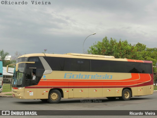 Auto Viação Goianésia 154003-8 na cidade de Brasília, Distrito Federal, Brasil, por Ricardo Vieira. Número da foto: #6252836.