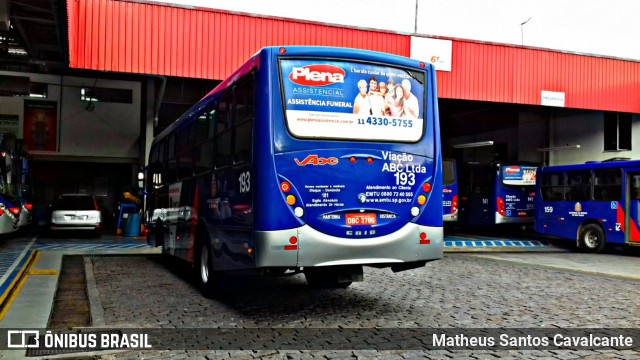 Auto Viação ABC 193 na cidade de São Bernardo do Campo, São Paulo, Brasil, por Matheus Santos Cavalcante. ID da foto: 6252616.