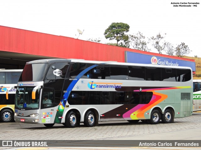 Transirmãos Turismo 16000 na cidade de João Monlevade, Minas Gerais, Brasil, por Antonio Carlos Fernandes. ID da foto: 6252182.