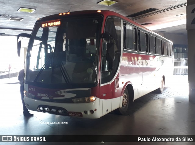 Viação Serro 1715 na cidade de Belo Horizonte, Minas Gerais, Brasil, por Paulo Alexandre da Silva. ID da foto: 6252704.