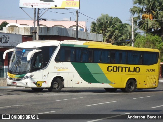 Empresa Gontijo de Transportes 7025 na cidade de Feira de Santana, Bahia, Brasil, por Anderson  Bacelar. ID da foto: 6253042.