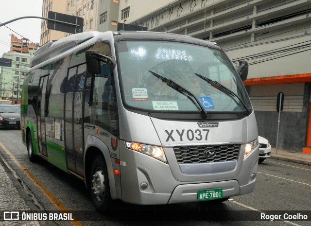 Transporte Coletivo Glória XY037 na cidade de Curitiba, Paraná, Brasil, por Roger Coelho. Número da foto: #6255535.