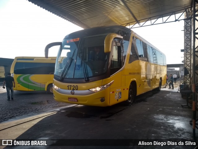 Viação Nordeste 1720 na cidade de Natal, Rio Grande do Norte, Brasil, por Alison Diego Dias da Silva. Número da foto: #6254601.
