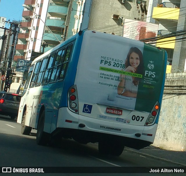 Sistema Complementar de Recife 007 na cidade de Recife, Pernambuco, Brasil, por José Ailton Neto. Número da foto: #6254342.