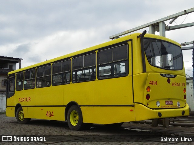 Alvorada Sul-América de Turismo Asatur 484 na cidade de Vila Velha, Espírito Santo, Brasil, por Saimom  Lima. ID da foto: 6255337.