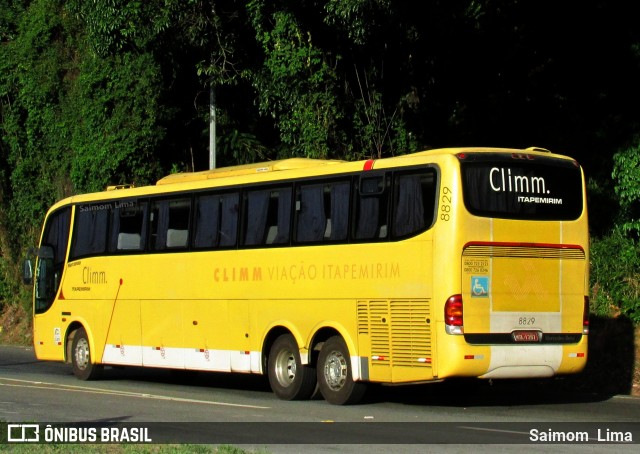 Viação Itapemirim 8829 na cidade de Viana, Espírito Santo, Brasil, por Saimom  Lima. ID da foto: 6254815.