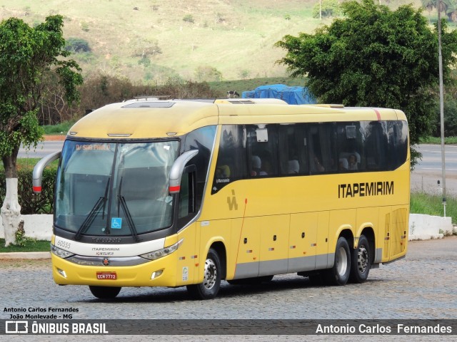 Viação Itapemirim 60555 na cidade de João Monlevade, Minas Gerais, Brasil, por Antonio Carlos Fernandes. Número da foto: #6254479.