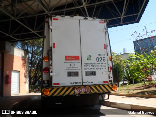 Metra - Sistema Metropolitano de Transporte 026 na cidade de São Bernardo do Campo, São Paulo, Brasil, por Gabriel Garves. ID da foto: 6254107.