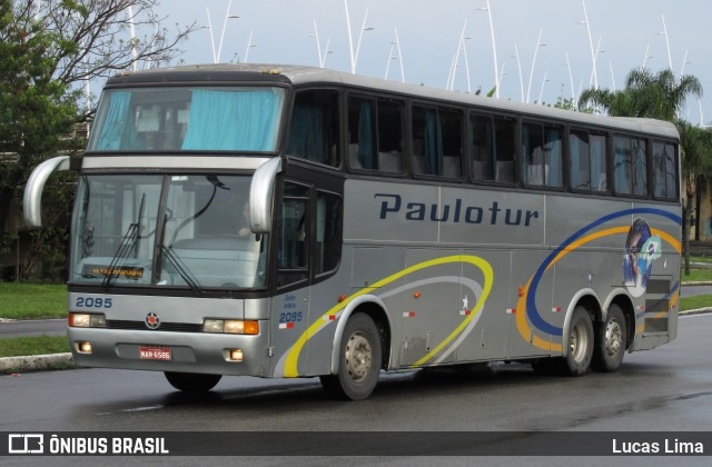 Paulotur Transporte e Turismo 2095 na cidade de Florianópolis, Santa Catarina, Brasil, por Lucas Lima. Número da foto: #6255974.
