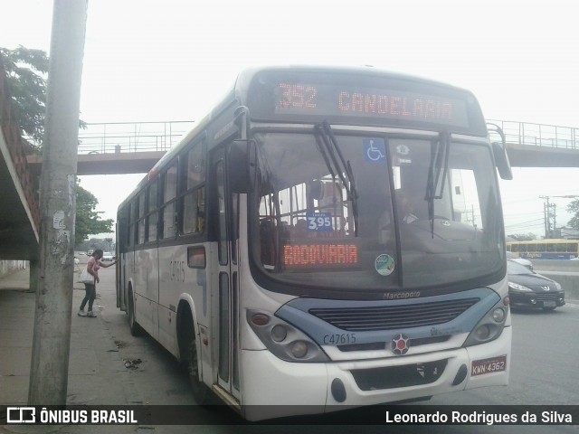 Viação Redentor C47615 na cidade de Rio de Janeiro, Rio de Janeiro, Brasil, por Leonardo Rodrigues da Silva. ID da foto: 6253937.