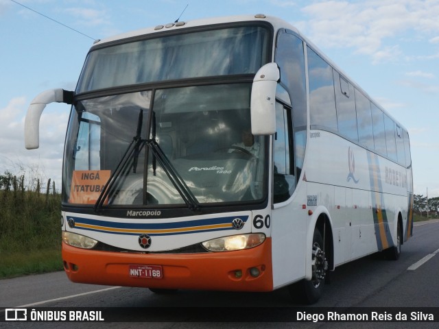Rogetur Transporte e Turismo 60 na cidade de Sobrado, Paraíba, Brasil, por Diego Rhamon Reis da Silva. Número da foto: #6200916.